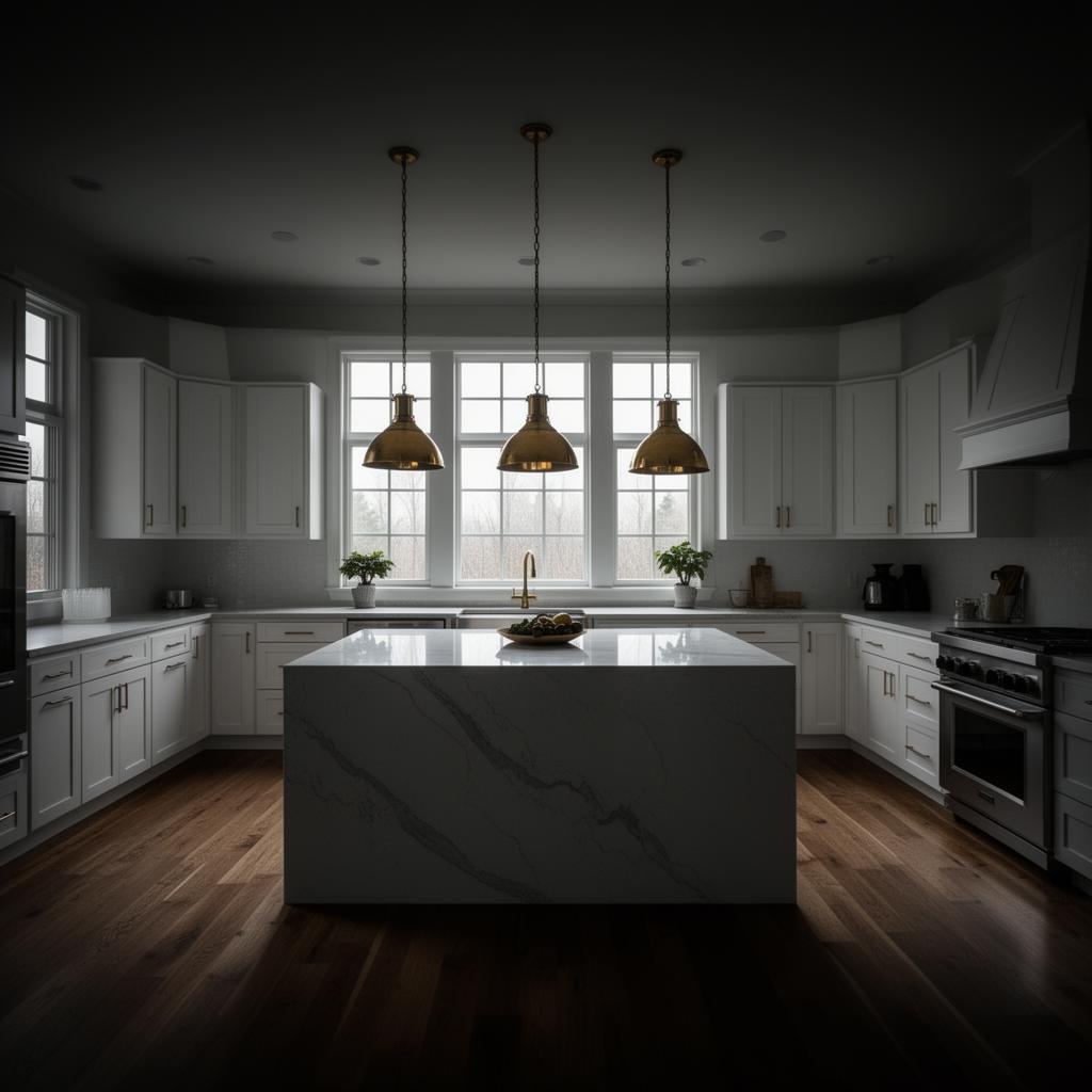 Beautifully remodeled modern luxury kitchen interior
